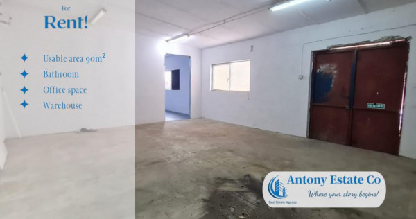 Antony Estate | Chirie Hala Depozit, Atelier - 90 mp, Uzinel