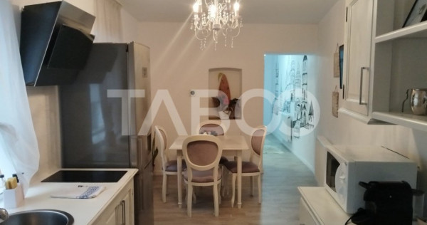 Apartament 3 camere 95 mpu 2 bai etaj 1 zona Orasul de Jos S