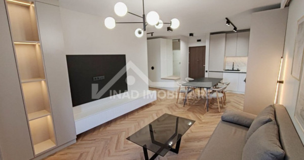 Apartament cu 2 camere, finisat mobilat modern, parcare, Par