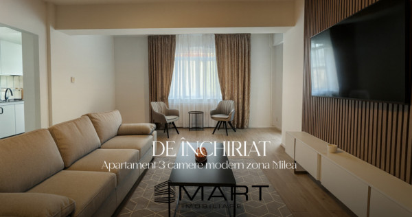 Apartament 3 camere lux zona Milea