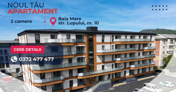 COMISION 0% - Ap. 2 camere - str. Lupului nr 10, Baia Mare