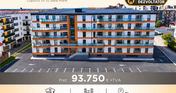 COMISION 0%-Apartament finisat 2 camere - str. Lupului nr10, Baia Mare