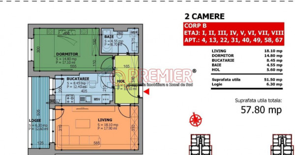 2 camere Sector 4- Bd Brancoveanu - Str Luica