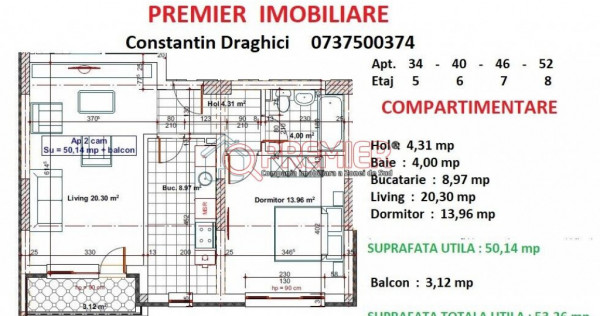 Metalurgiei - Postalionului - 2 camere - 64220 euro