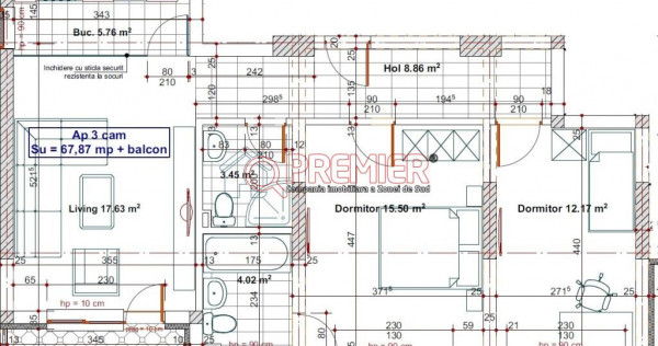 3 camere cu mutare in aprilie Berceni Grand Arena