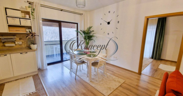 Apartament spatios cu panorama spre padure