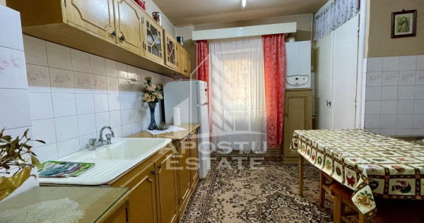 Apartament cu 2 camere, centrala proprie, zona Dambovita