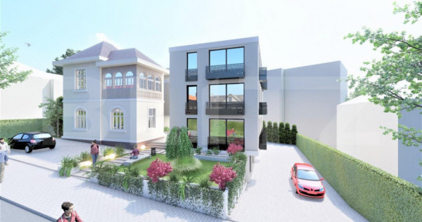 Apartament 3 camere , 101 mp , Scara interioară si Terasa ,