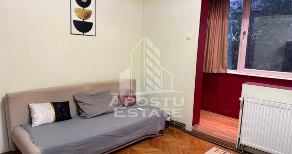 Apartament 3 camere, centrala proprie, zona Dacia