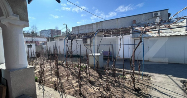 4 spatii comerciale, divizate curte comuna, Bazda lui Novac