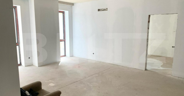 Apartament cu 3 camere, 87 mp, semifinisat, zonă ultracentr