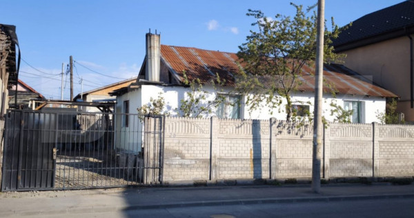 Casa parter 70 mp utili si 185 mp teren stradal, zona Ambasa