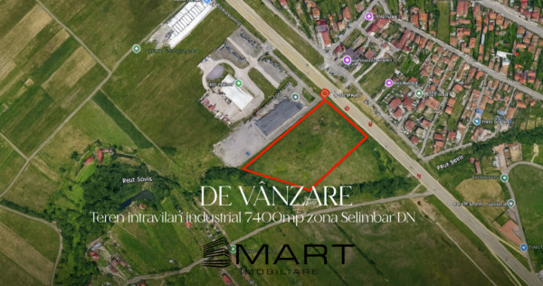 Teren intravilan 7400mp la DN zona Selimbar