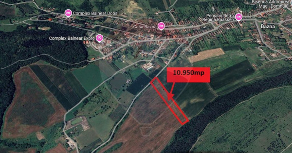 Teren 10.950 mp in apropierea Complexului Balnear Expro B...