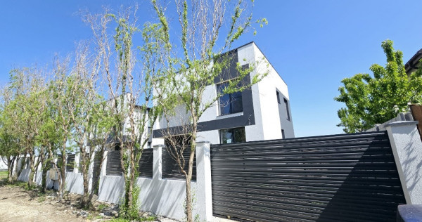 Vila individuala - 5 camere - 3 bai - dressing - 417mp teren - beci