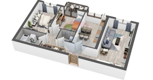 Apartament modern de 74 mp &icirc;n Șelimbăr