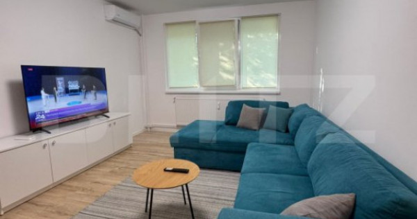 Apartament cu 2 camere lux, 48 mp, etajul 1, zona Margeanulu