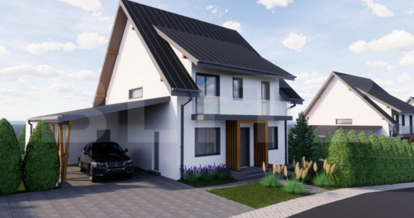 EXCLUSIVITATE! Teren autorizat, 1100 mp, utilitati, Salicea,