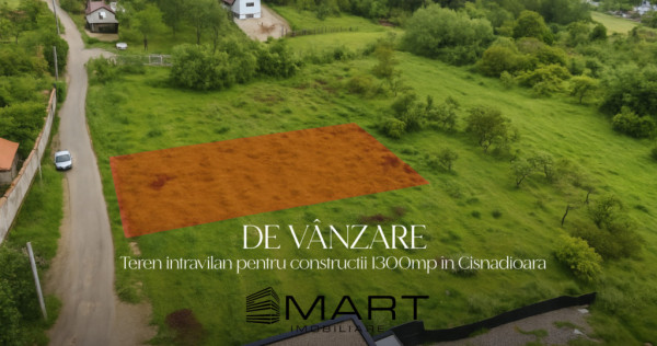 Teren intravilan 1300mp Cisnadioara str. Ciresilor