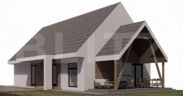 Casă individuală de vanzare, cu 4 camere, 96 mp, zona Șu