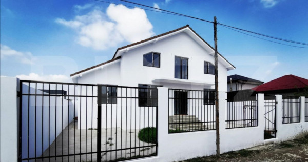 Casa cocheta, 140 mp utili si 250 mp teren, finisata,toate u