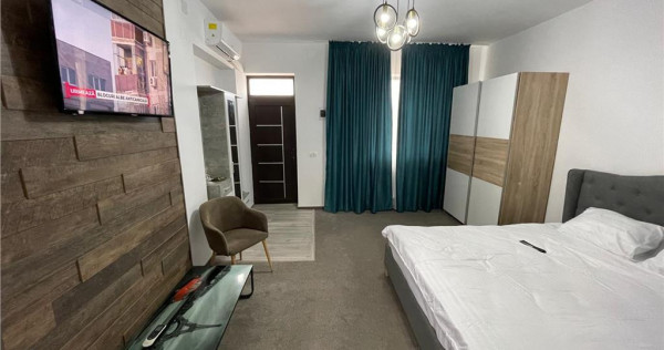 Garsoniera mobilata si utilata loc de parcare, zona Brailei