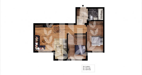 Apartament 3 camere Pantelimon