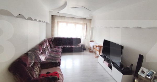 Apartament de 4 camere, 85mp +boxa+loc parcare, zona Stadion