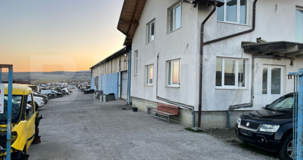 Hala cu cladire birouri, 14400 mp teren, in Copaceni