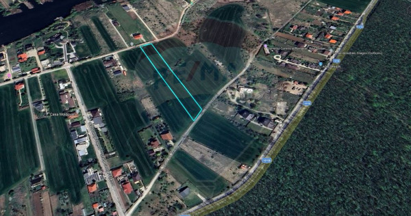 Teren intravilan, 3916 mp, dubla deschidere, Vladisceasca