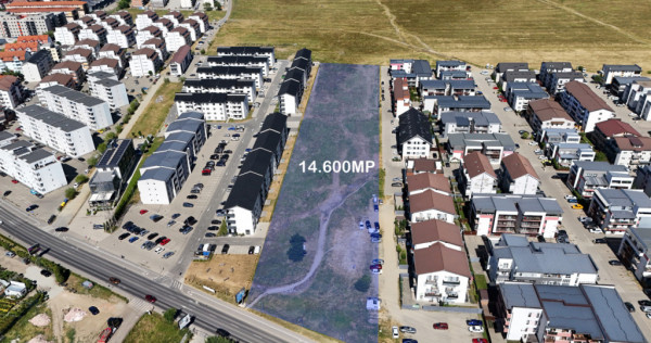 Teren intravilan 14.600mp pentru constructii pe Calea Cisnad