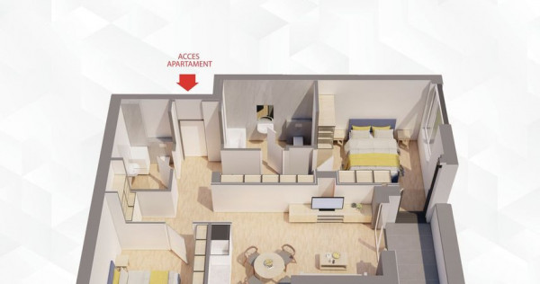 Apartament tip PENTHOUSE la ARED Comision 0