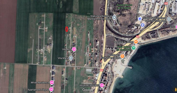 Teren intravilan Agigea zona Roro-Pescarie