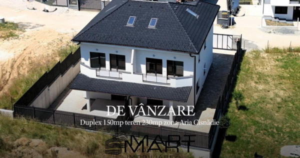 Duplex 150mp teren 230mp zona Aria Cisnadie