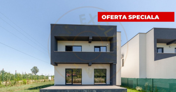 Casa eficienta energetic A+ la 10 min de Pitesti si 5 min de