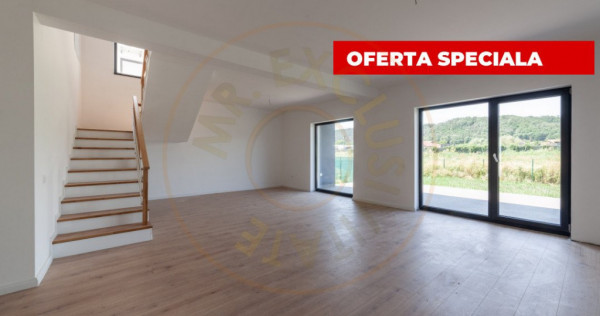 Casa eficienta energetic A+ la 10 min de Pitesti si 5 min de