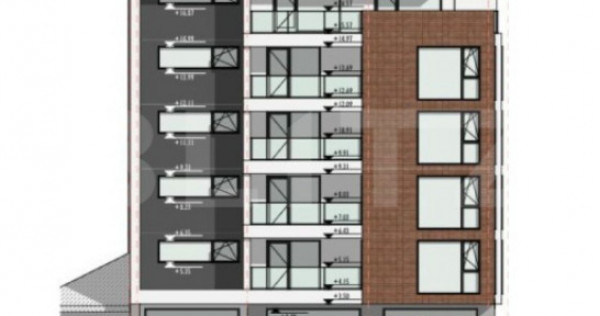 Apartament cu 4 camere pe 2 niveluri 85 mp, Bloc Nou, zona M