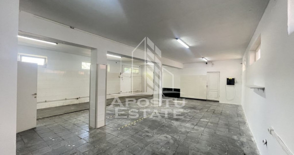 Spatiu pentru productie, 157 mp+ curte acoperita 60 mp, Z...