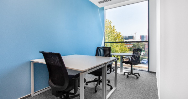Spațiu de birou privat pentru 2 persoane în Regus Anchor Business