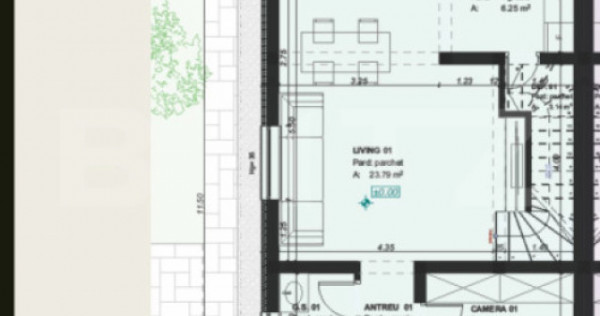 Duplex cu 3 camere de Vânzare în Sânandrei