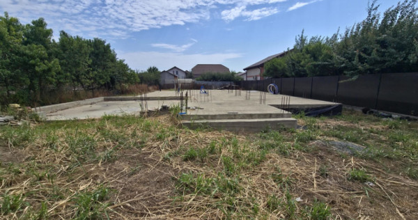 Valu lui Traian Teren cu fundație proiect P+1 autorizat 60