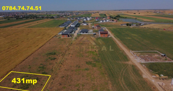 Teren INTRAVILAN cu gaz si curent - com Berceni