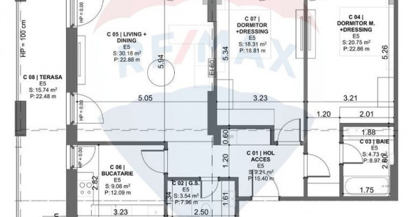 Vanzare APARTAMENT CU 3 CAMERE