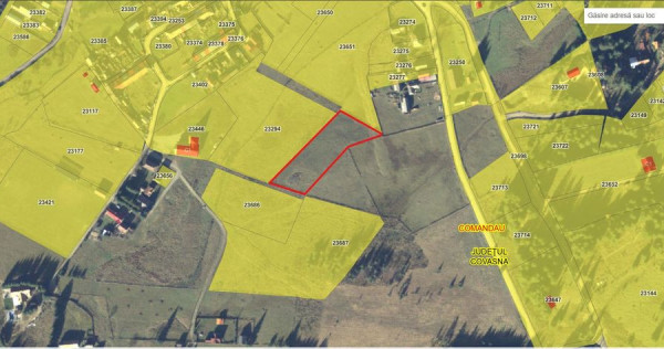 Teren intravilan de vânzare, 3900mp în Comandău!