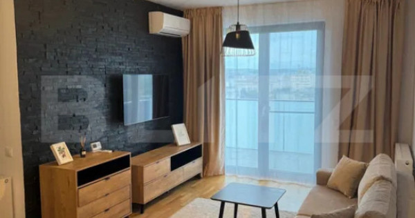 Apartament 2 camere, 60 mp, mobilat lux, parcare, zona Iuliu