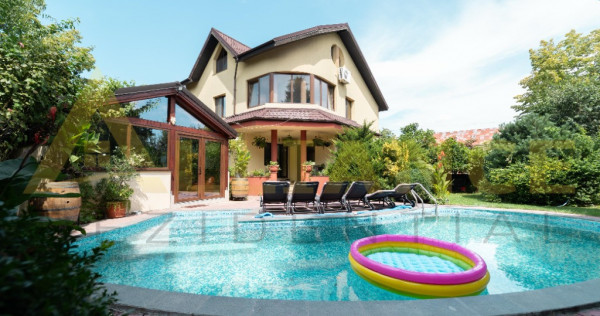 Vila de lux 7 camere si 7 bai + Piscina