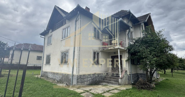 CASĂ 7 CAMERE TEREN 468 MP BUGHEA DE SUS ARGEȘ