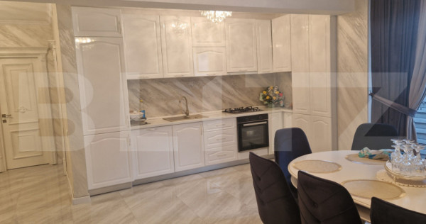 Apartament 3 camere, 80 mp, ultrafinisat, cu parcare subtera