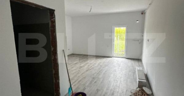 Garsoniera semifinisata, 35 mp, zona Uzina de Apa