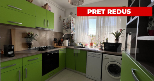 Apartament cu 3 camere, mobilat complet + 2 locuri de parcar